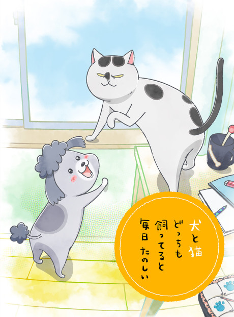 Inu to Neko Docchi mo Katteru to Mainichi Tanoshii